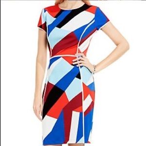 Vince Camuto Color Block Dress
